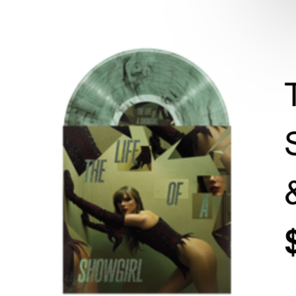 Taylor Swift: The life of a showgirl vinyl